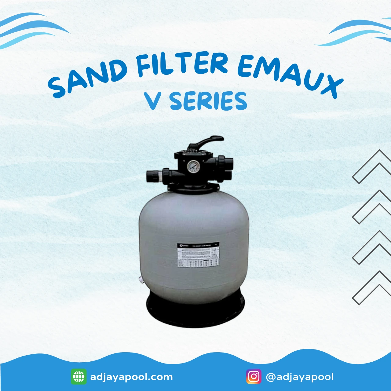 Sand Filter Emaux V Series